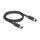 Delock M12 Kabel L-kodiert 4 Pin Stecker zu Buchse PUR schleppkettentauglich 5 m schwarz