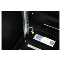 DIGITUS Netzwerkschrank Unique 42HE 2053x600x600mm schwarz (Speditionsversand)