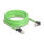 Delock RJ45 Netzwerkkabel Cat.6A Stecker zu Stecker unten gewinkelt SF/UTP schleppkettentauglich PUR (TPU) 5 m grün