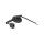 Delock Telefonkabel / Spiralkabel RJ11 Stecker zu RJ11 Buchse schwarz 3 m