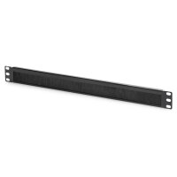 DIGITUS Kabelbürstenleiste 1HE Öffnung 24x423mm...