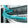 DIGITUS Kabelbürstenleiste 1HE Öffnung 24x423mm schwarz