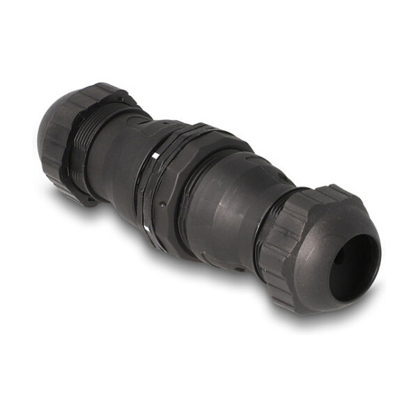 Delock Kabelverbinder RJ45 Buchse zu RJ45 Buchse Cat.6A IP68 staub- und wasserdicht