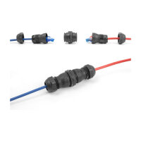 Delock Kabelverbinder RJ45 Buchse zu RJ45 Buchse Cat.6A IP68 staub- und wasserdicht