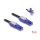 Delock RJ45 Netzwerkkabel Cat.6 UTP mit 180° winkelbaren Steckern schwarz 5 m