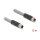 Delock M12 Kabel L-kodiert 5 Pin Stecker zu Buchse PUR schleppkettentauglich 5 m grau