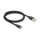 Delock Magnetisches USB-Ladekabel schwarz 1 m