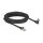 Delock GigE Kamera Kabel RJ45 Stecker 45° gedreht und 90° gewinkelt mit Schrauben zu RJ45 Stecker Cat.6 S/FTP 5 m schwarz