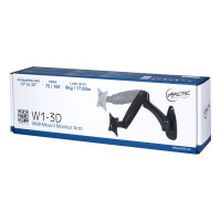 Wandhalterung für 1 Monitor bis 109cm 43" 8kg ARCTIC W1-3D black