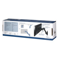 Wandhalterung für 1 Monitor bis 109cm 43" 8kg ARCTIC W1-3D black