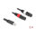 Delock Adapterkabel RJ45 Stecker zu 2 x XLR 3 Pin Buchse schwarz 2 m