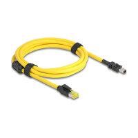 Delock Mini I/O 8 Pin D-Form Typ 2 Stecker zu RJ45...