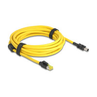 Delock Mini I/O 8 Pin D-Form Typ 2 Stecker zu RJ45...