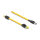 Delock Mini I/O 8 Pin D-Form Typ 2 Stecker zu RJ45 Stecker Cat.6 Kabel 5 m gelb