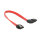 Delock SATA 6 Gb/s Kabel gerade auf rechts gewinkelt 20 cm rot