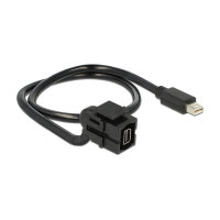 Delock Keystone Modul mini DisplayPort Buchse 110°...