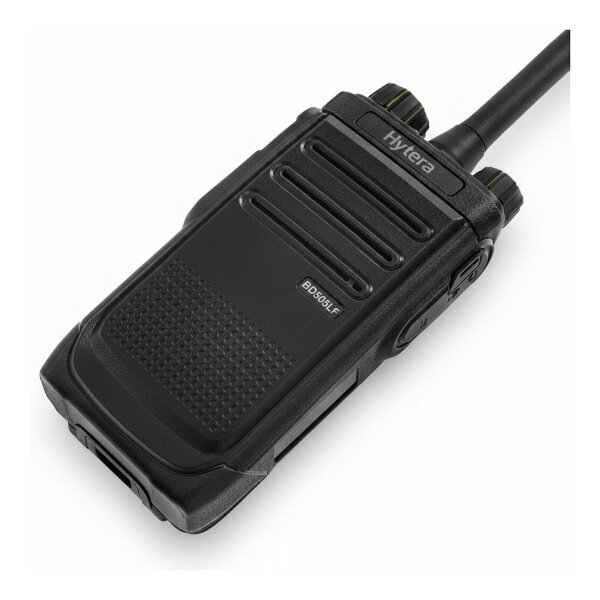 HYTERA BD505LF Lizenzfreies DMR-Handfunkgert PMR446 446MHz mit 1500mAh Lithium-Ionen-Akku Grtelclip und Einzelgert-Ladegert