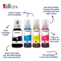 Epson Tinte 102 EcoTank C13T03R340 Magenta bis zu 6.000 Seiten