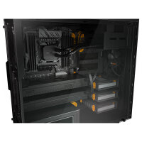 Midi be quiet! PURE BASE 600 orange window