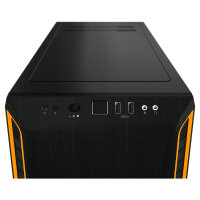 Midi be quiet! PURE BASE 600 orange window