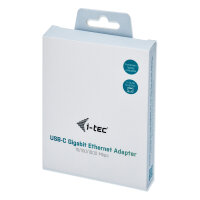 USB I-Tec USB-C Metal Gigabit Ethernet Adapter