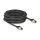 Delock RJ45 Netzwerkkabel Cat.6A Stecker zu Stecker S/FTP schwarz 10 m mit Cat.7 Rohkabel Industrie und Outdoor tauglich