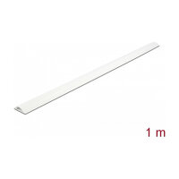 Delock Kabelkanal selbstklebend 30 x 8 mm - Länge 1 m weiß