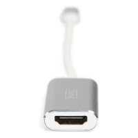 DIGITUS Adapter USB3.0/C -> HDMI 4K silb./weiß AG9310