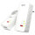 INTD AVM FRITZ! Powerline 1260E WLAN Set 1200Mbit/s Eingebauter Ethernet-Anschluss WLAN Weiß