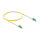 Delock Kabel Lichtwellenleiter LC-APC zu LC-APC Simplex Singlemode OS2 1 m