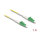 Delock Kabel Lichtwellenleiter LC-APC zu LC-APC Simplex Singlemode OS2 1 m