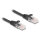 Delock RJ45 Spiralkabel Stecker zu Stecker Cat.5e 3 m schwarz