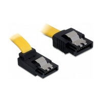 Delock SATA 6 Gb/s Kabel gerade auf oben gewinkelt 30 cm...