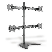 DIGITUS Quad Monitorhalterung, 4x 27", 4x 8 kg