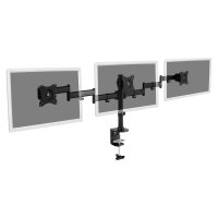 DIGITUS Triple Monitorhalterung, 3x 27", 3x 8 kg