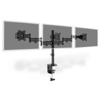 DIGITUS Triple Monitorhalterung, 3x 27", 3x 8 kg