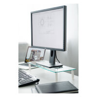 Monitorerhöhung Glas bis zu 20kg Digitus DA-90358