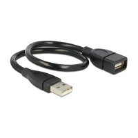 Delock Kabel USB 2.0 Typ-A Stecker > USB 2.0 Typ-A Buchse ShapeCable 0,35 m