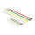 Delock Kabelbinder farbig L 100 x B 2,5 mm + L 200 x B 3,6 mm 200 Stück