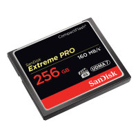 Card Sandisk 256GB Extreme PRO CompactFlash Speicherkarte