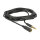 Delock Klinkenverlängerungskabel 3,5 mm 4 Pin Stecker zu Buchse 3 m schwarz