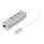 DIGITUS USB Adapter USB2.0/C -> RJ45 Ethernet+3-Port-Hub wei