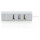 DIGITUS USB Adapter USB2.0/C -> RJ45 Ethernet+3-Port-Hub wei