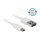 Delock Kabel EASY-USB 2.0 Typ-A Stecker > EASY-USB 2.0 Typ Micro-B Stecker 0,5 m weiß