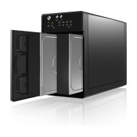 RAID System. 2x SATA 3.5" zu 1x USB 3.0 + 1x eSATA....