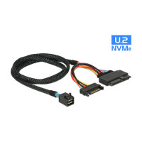 Delock Kabel SFF-8643 Stecker > U.2 SFF-8639 Buchse +...