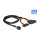 Delock Kabel SFF-8643 Stecker > U.2 SFF-8639 Buchse + SATA Stromanschluss 75 cm