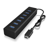 ICY BOX IB-HUB1700-C3 USB-C HUB 7-Port 7xUSB 3.0