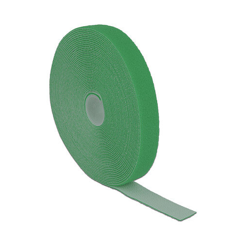 Delock Klettband auf Rolle L 10 m x B 20 mm grün