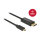 DeLock DisplayPort 1.2 > USB-C (ST-ST) 2m Adapterkabel 4K 60Hz Schwarz